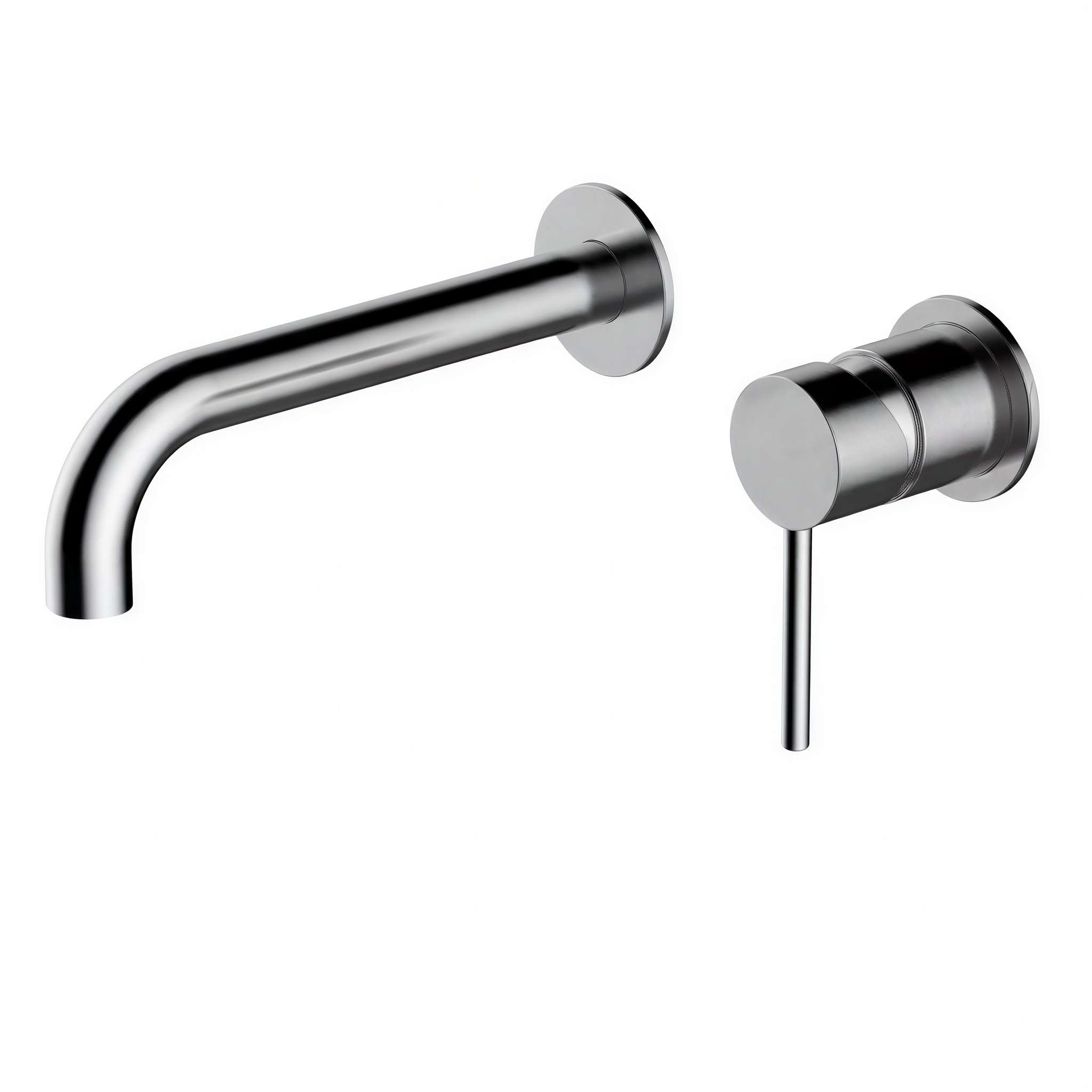 Mitigeur de lavabo mural en laiton