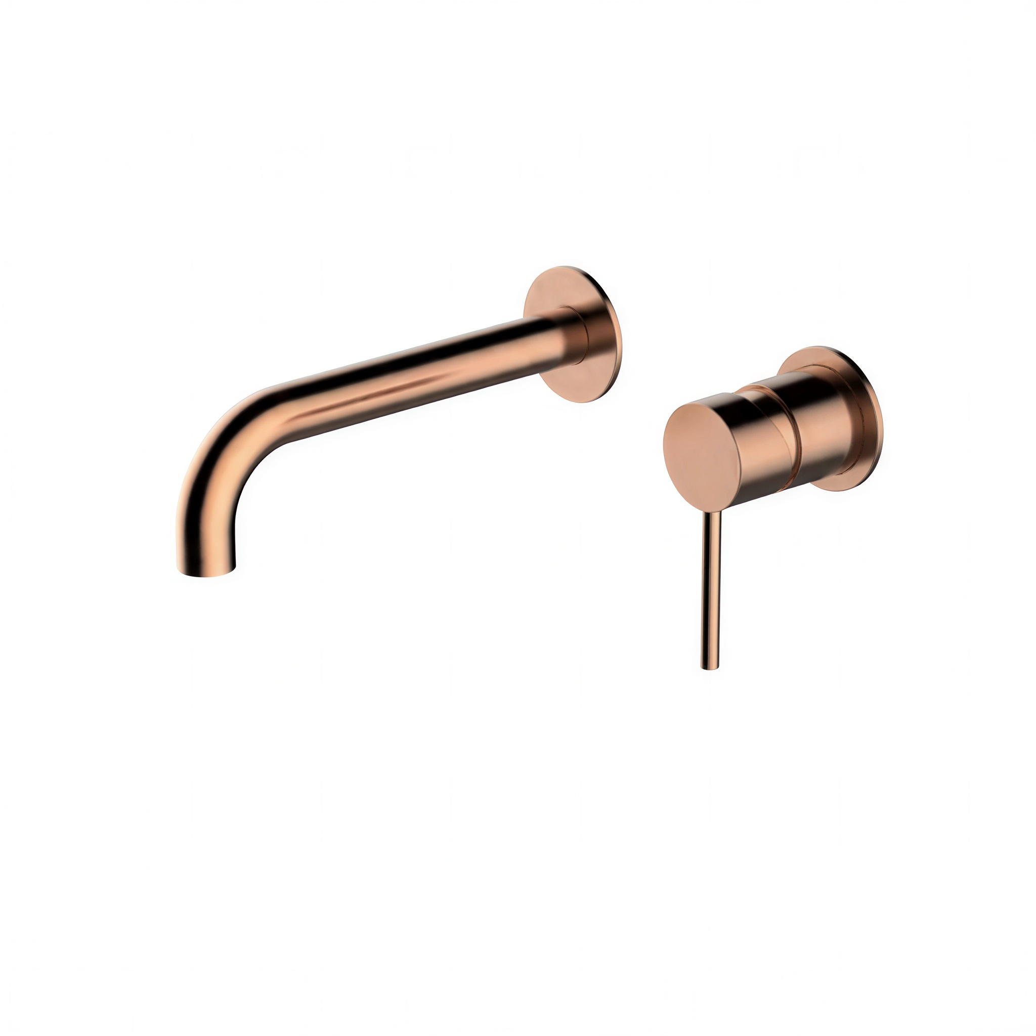 Mitigeur de lavabo mural en laiton