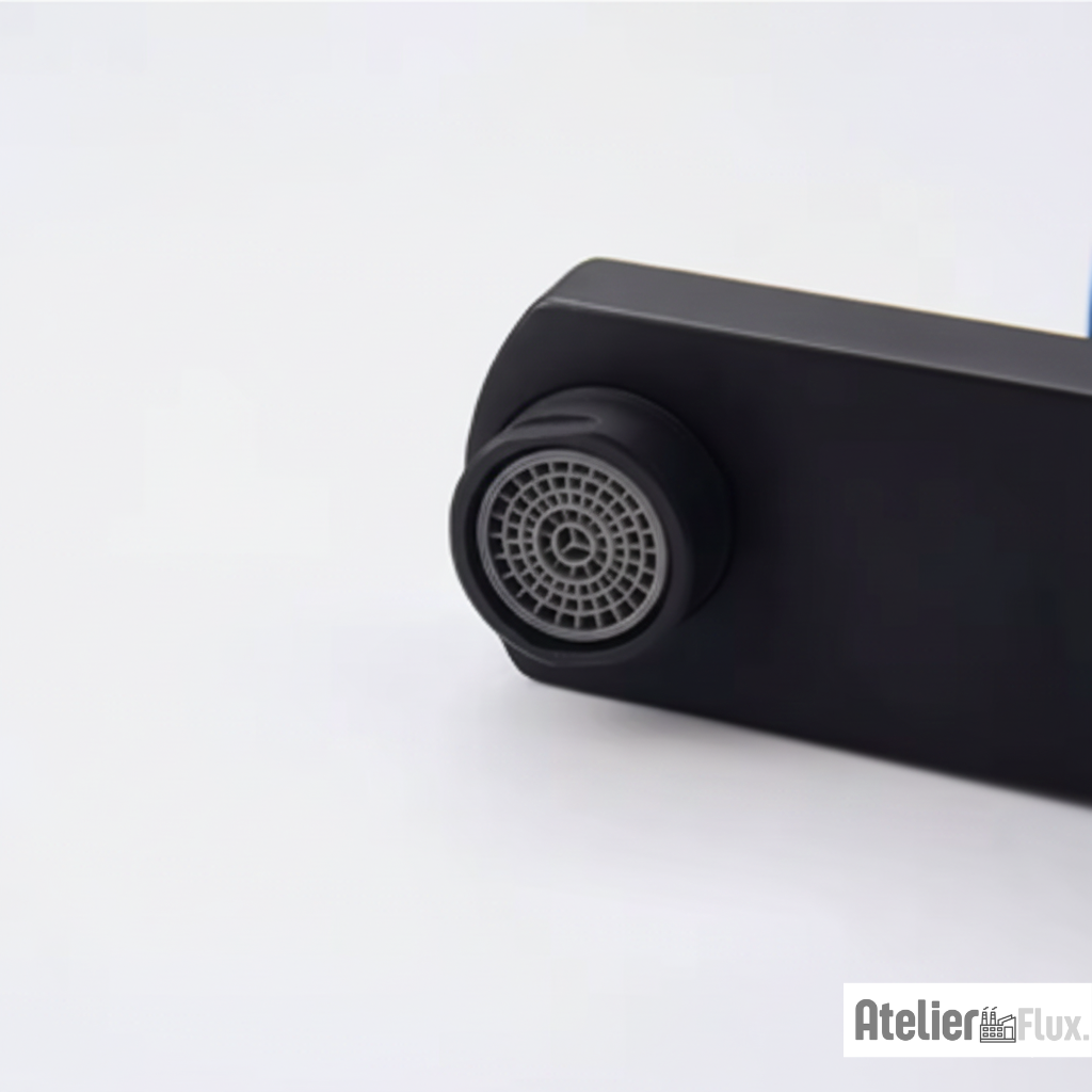 Mitigeur lavabo design carré