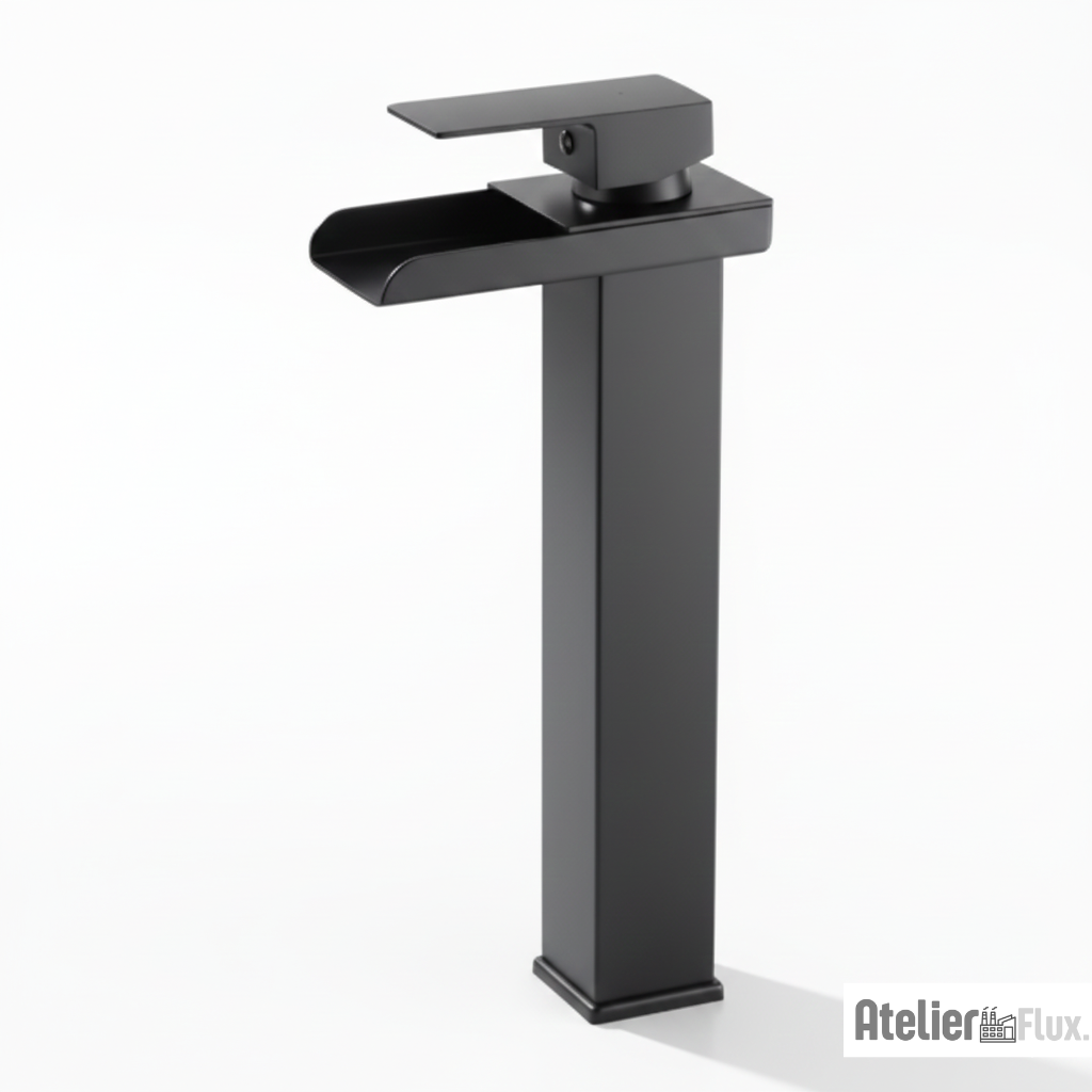Mitigeur lavabo grand modèle design carré