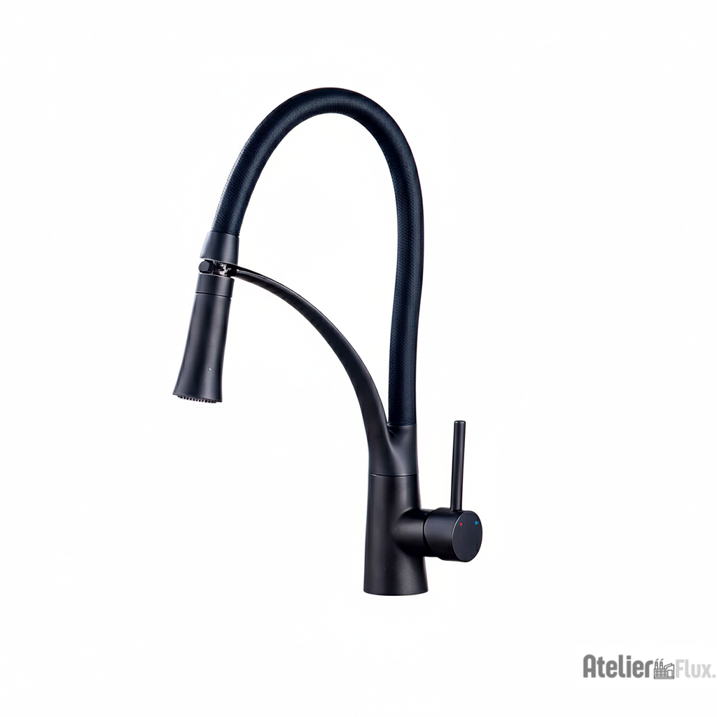 Mitigeur Cuisine avec flexible amovible
