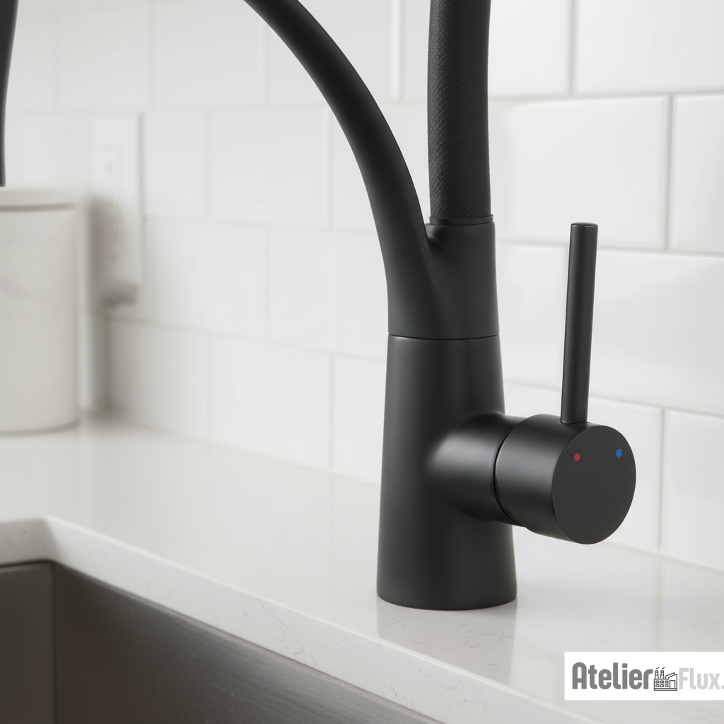 Mitigeur Cuisine avec flexible amovible
