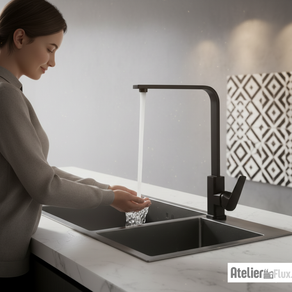 Mitigeur cuisine modene