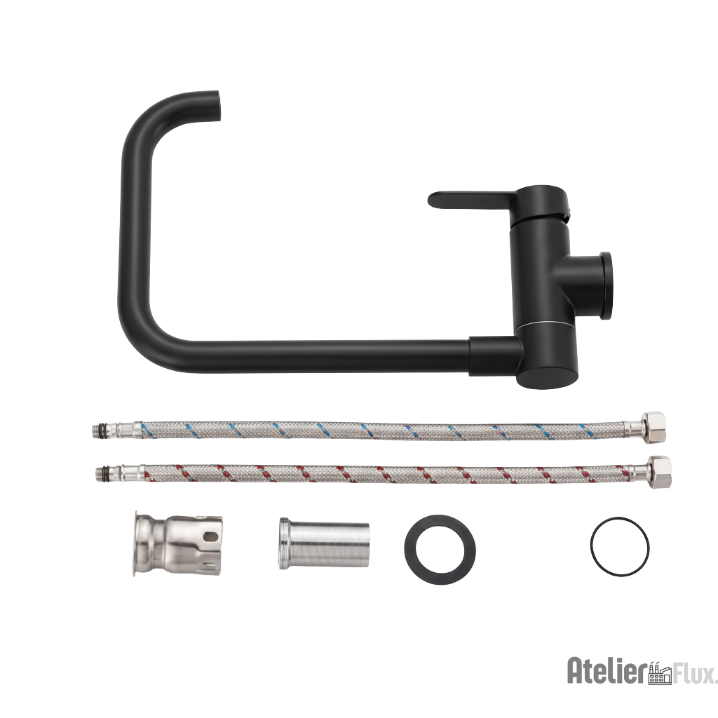 Mitigeur de cuisine moderne rotatif