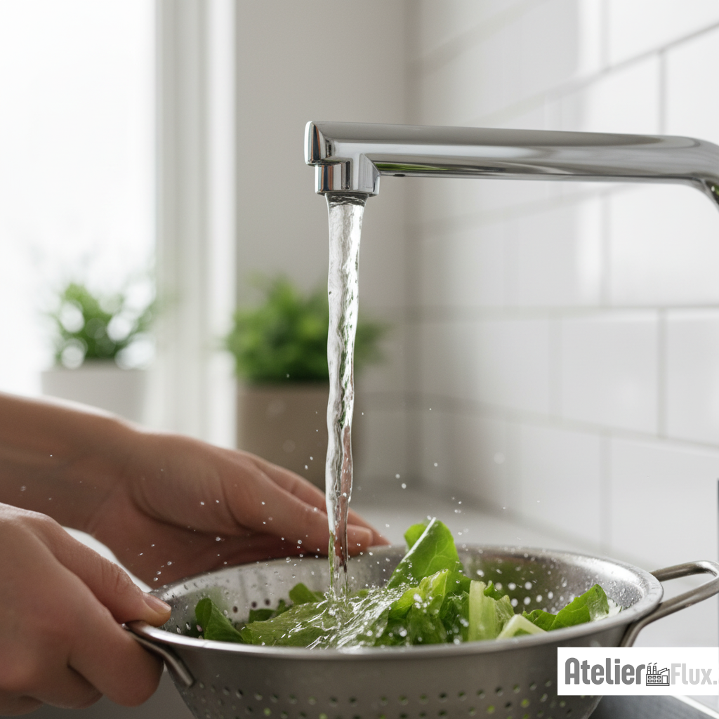 Mitigeur mural de cuisine