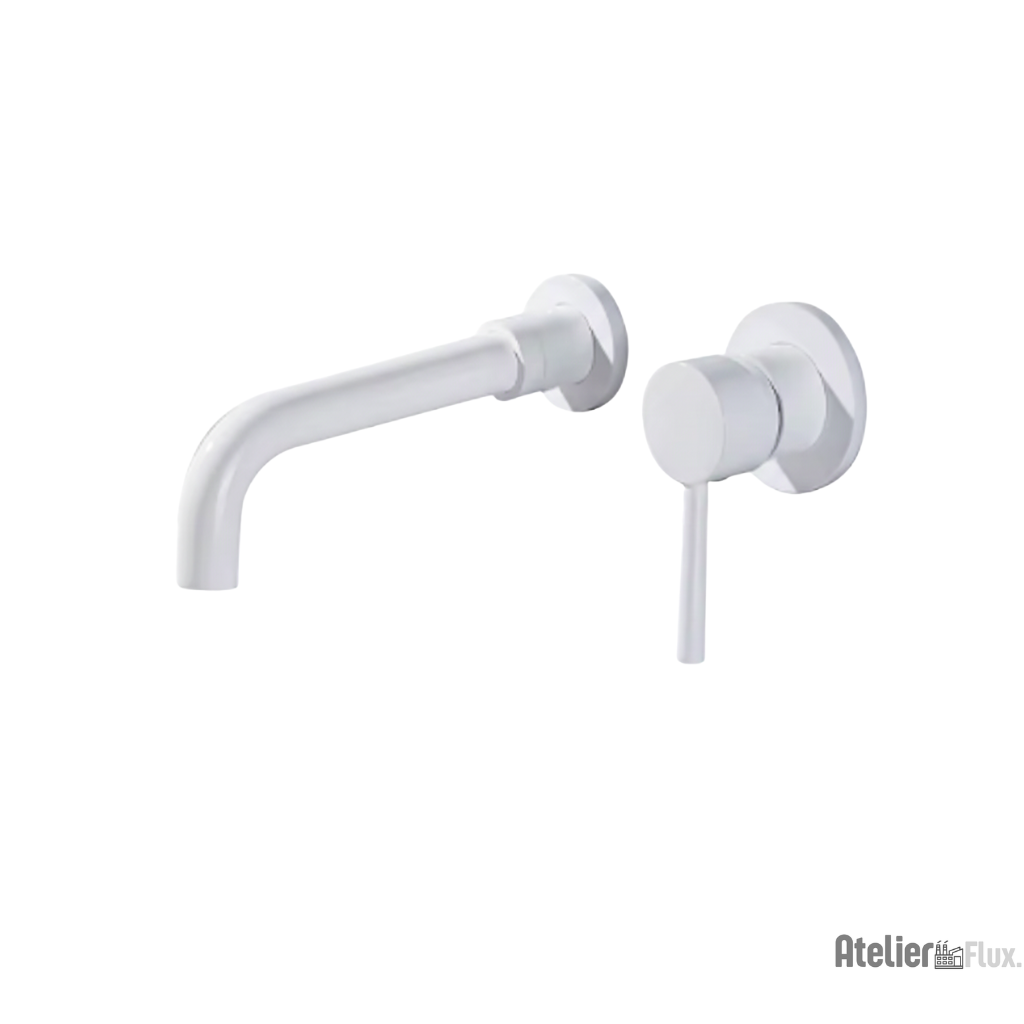 Mitigeur de lavabo mural en laiton