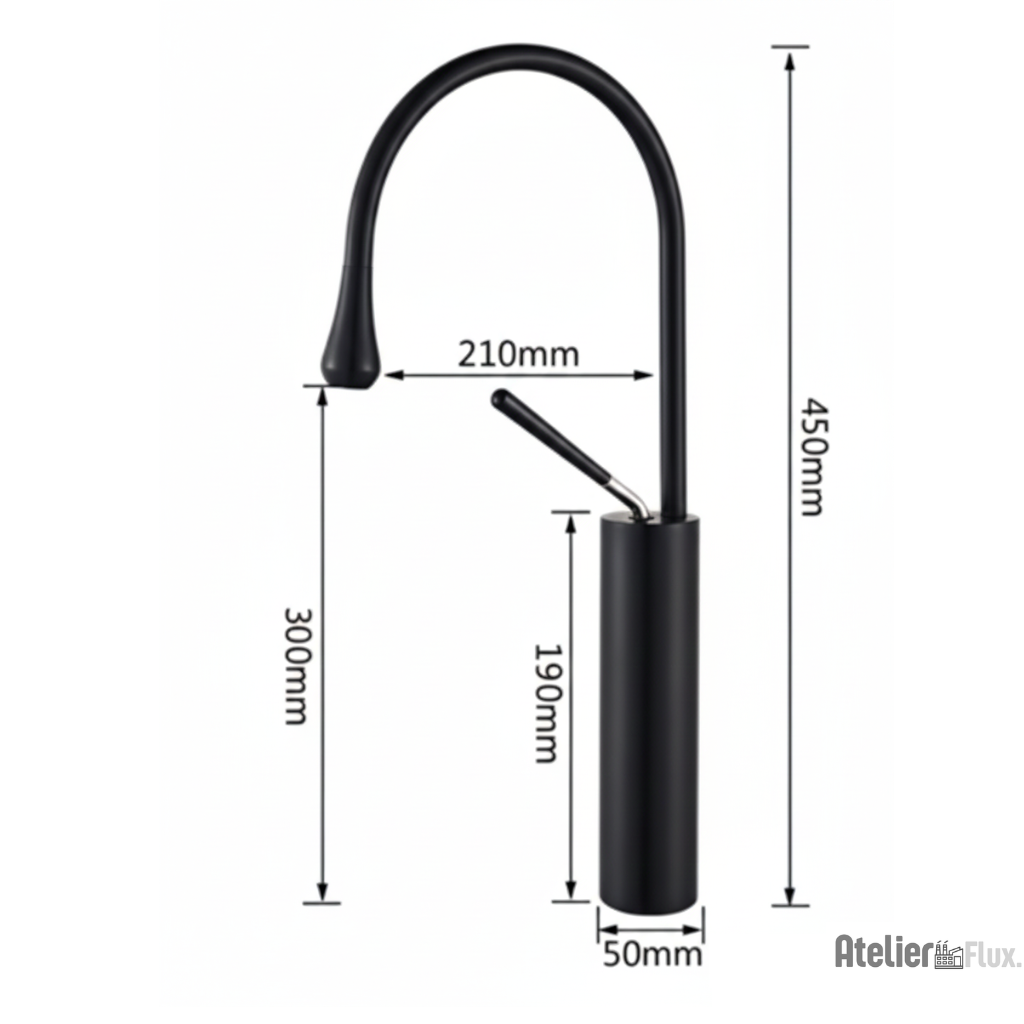 Mitigeur de lavabo moderne