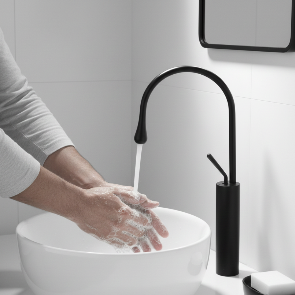 Mitigeur de lavabo moderne