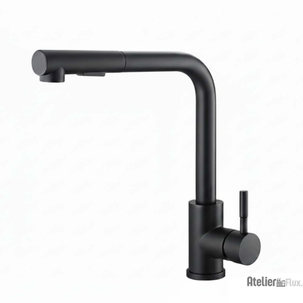 Mitigeur de cuisine moderne rétractable