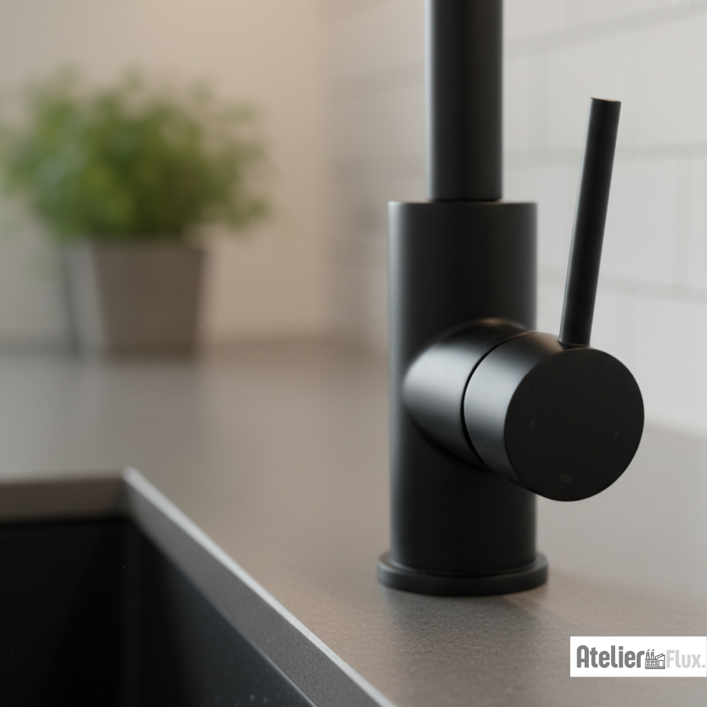 Mitigeur de cuisine moderne rétractable