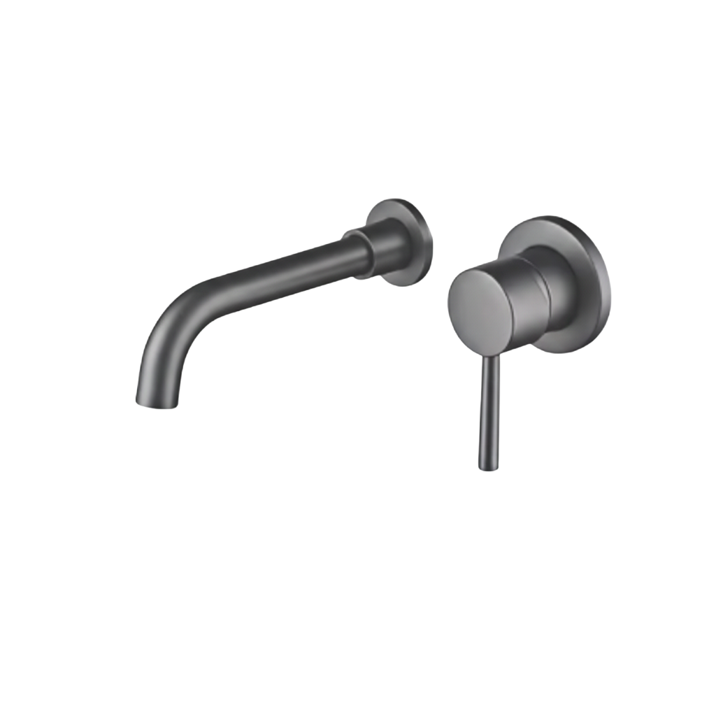 Mitigeur de lavabo mural en laiton