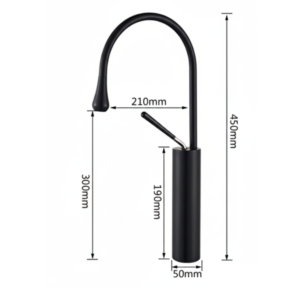 Mitigeur de lavabo moderne