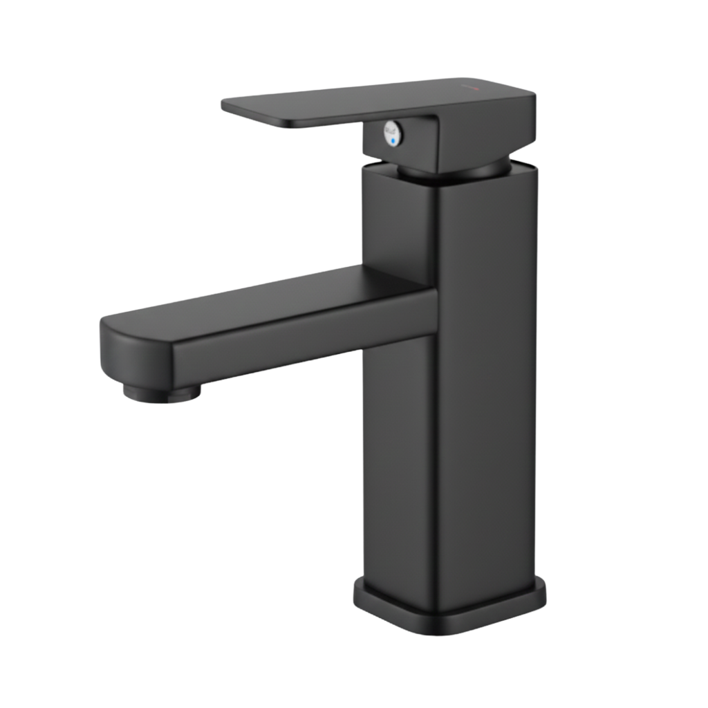 Mitigeur lavabo design carré