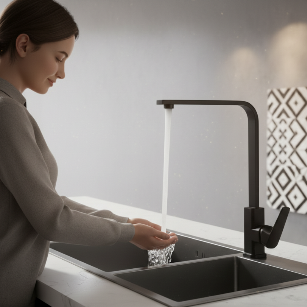 Mitigeur cuisine modene