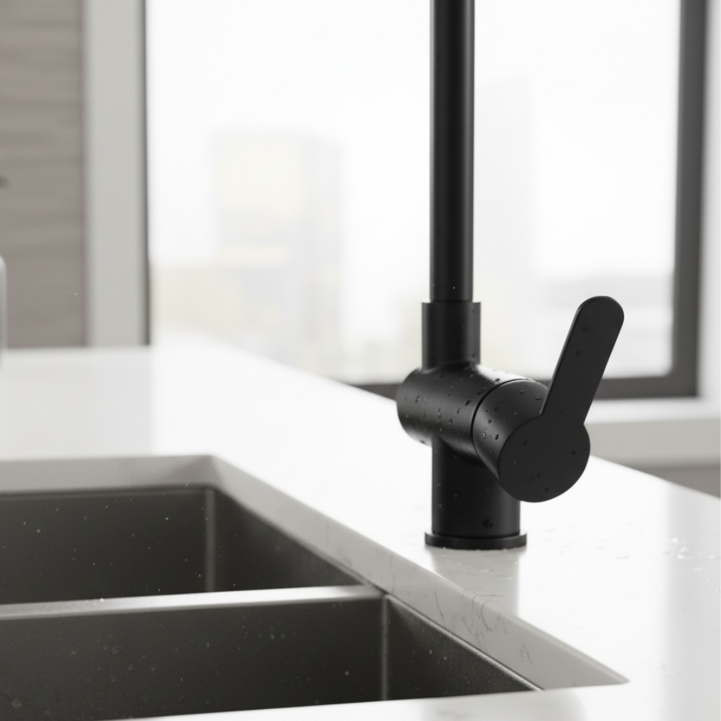 Mitigeur de cuisine moderne rotatif