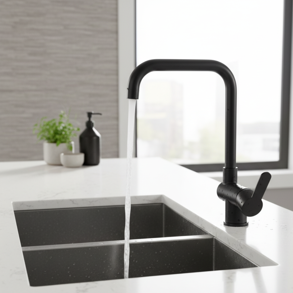 Mitigeur de cuisine moderne rotatif