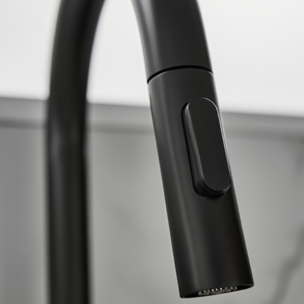 Mitigeur de cuisine bec rétractable