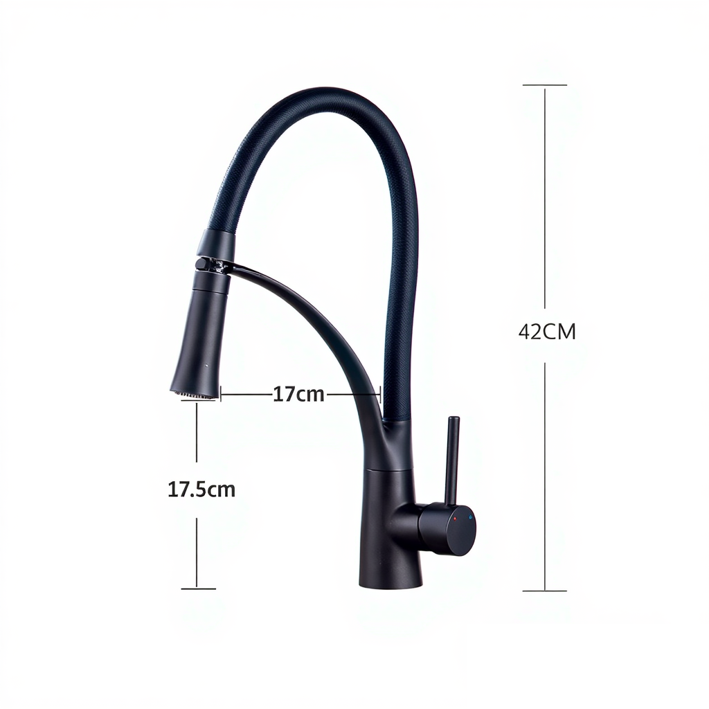 Mitigeur Cuisine avec flexible amovible