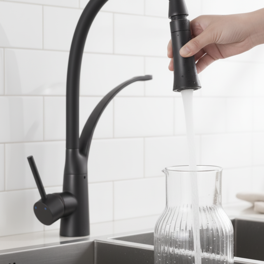 Mitigeur Cuisine avec flexible amovible