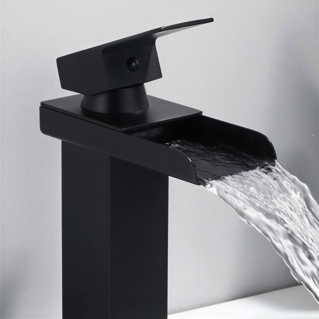 Mitigeur lavabo grand modèle design carré