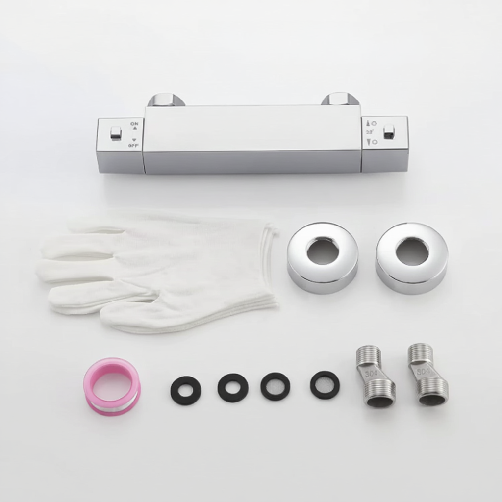 Mitigeur de salle de bain mural en laiton